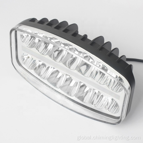  led headlights for trucks Oval led driving light with amber position light Manufactory